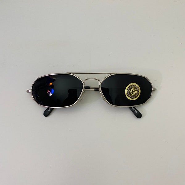 Vintage 90s Deadstock Aviator Style Sunglasses