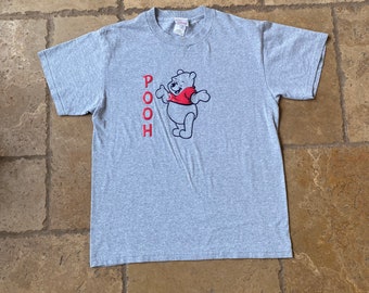 Vintage 90s Gray Winnie the Pooh T-shirt by Disney - Etsy