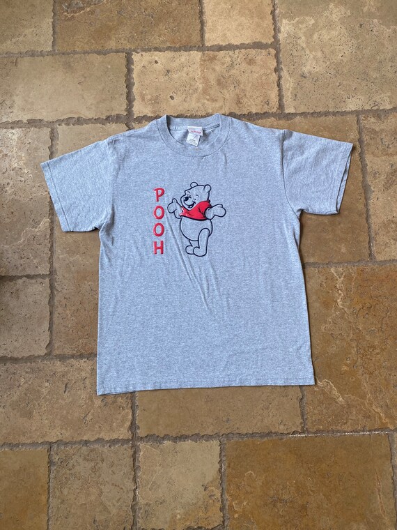 Vintage 90s Gray Winnie the Pooh T-shirt by Disney - Etsy