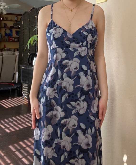 【willfully】big flower print OP Lulu Set - Blue Floral - Petal & Pup USA