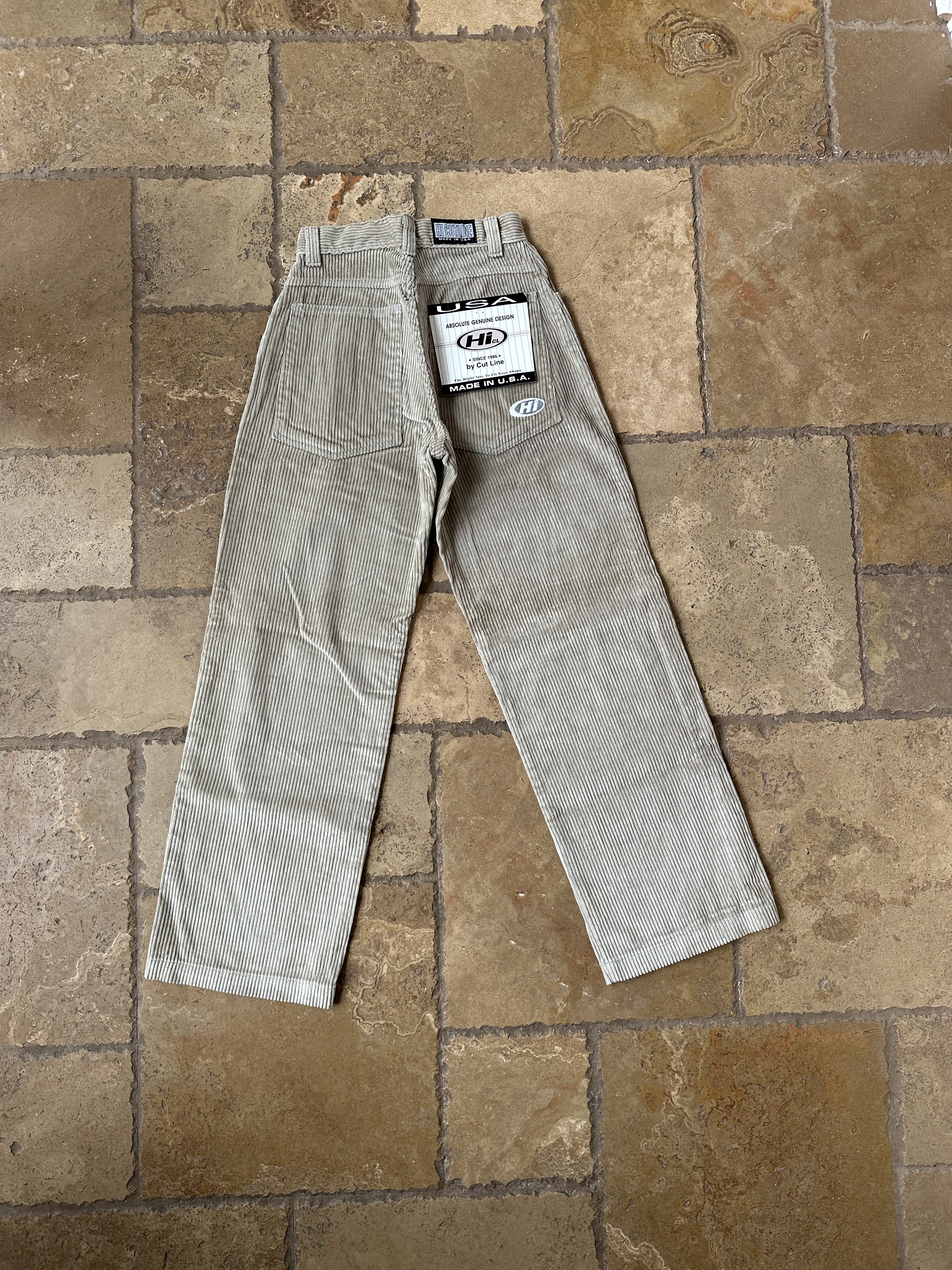 パンツ 90s Blue Green Corduroy Buggy Pants 90'S CROSS COLOURS BAGGY WIDE CORDUROY PANTS（クロスカラーズ
