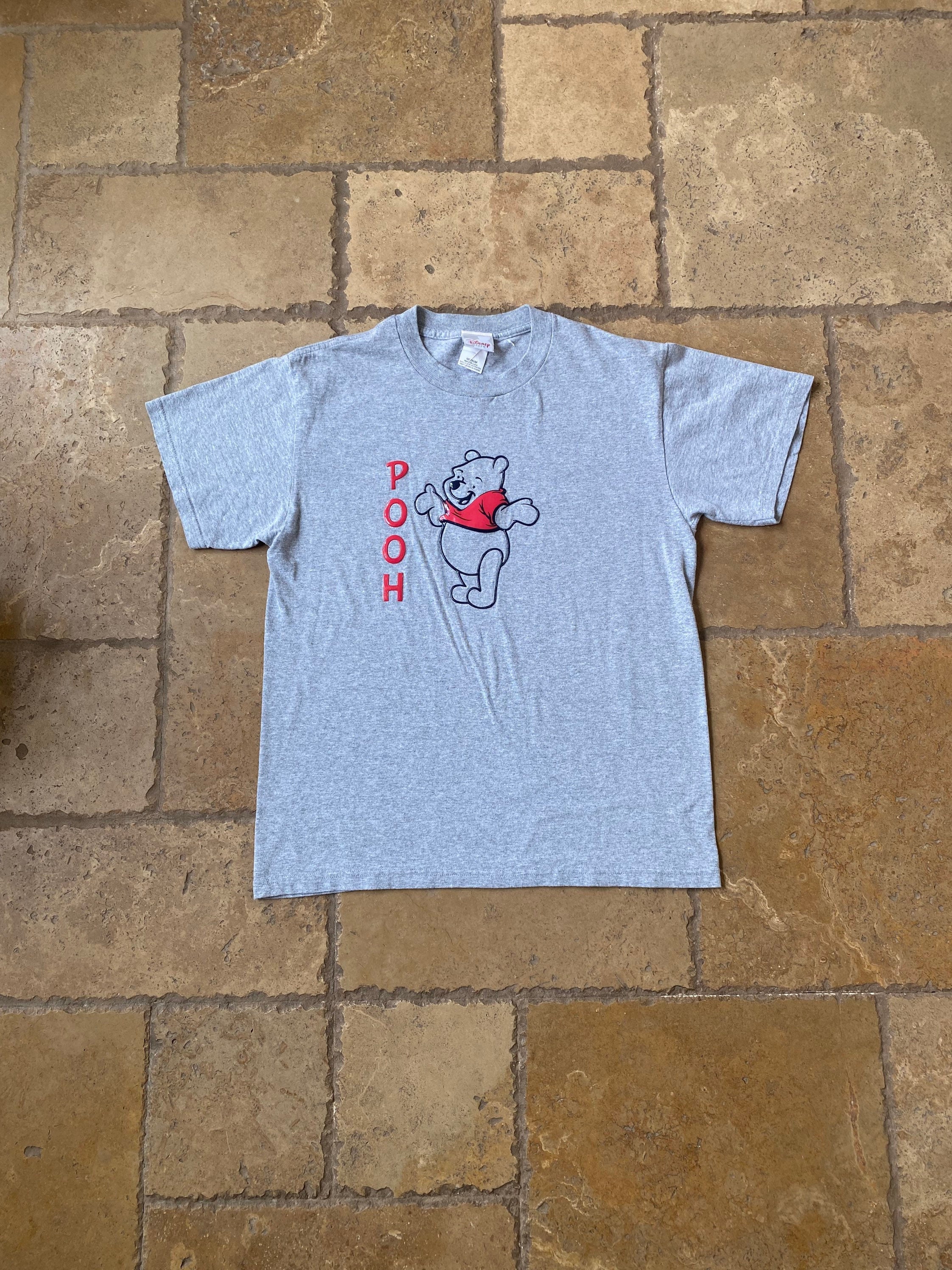 Vintage 90s Gray Winnie the Pooh T-shirt by Disney - Etsy