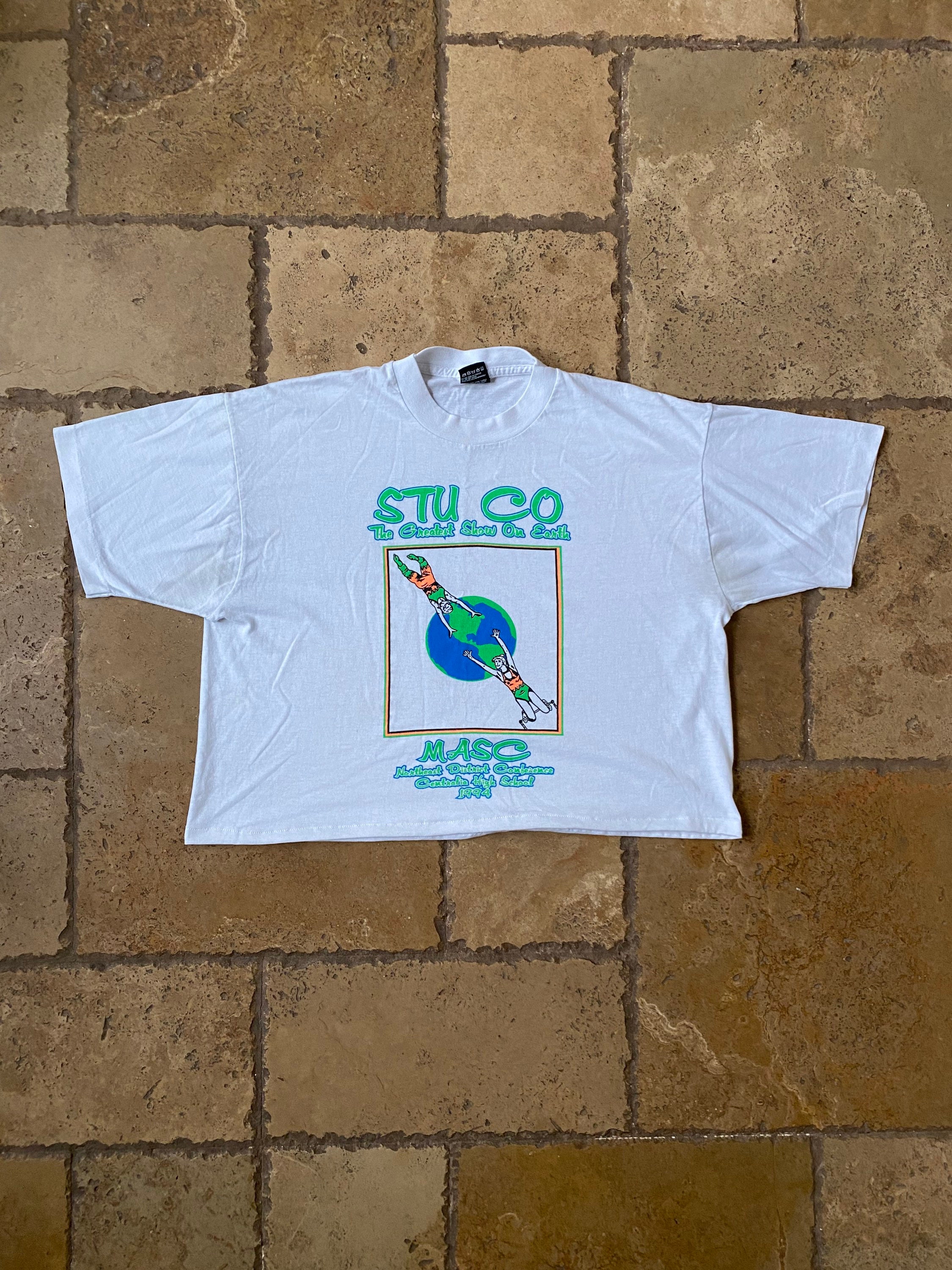 Tシャツ・カットソー 1993studio 90S Big Graphic T-Shirt_White 1993 Graphic Print Vintage Cotton T-shirt 17811 - Etsy