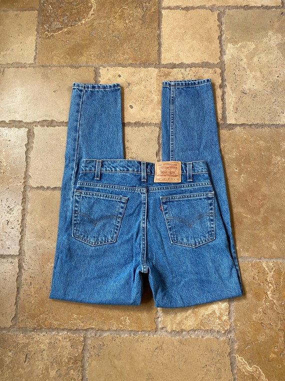 High Waisted Levis 512 29W