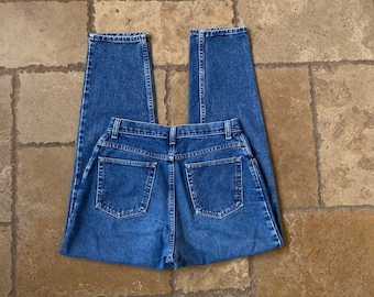 Vintage 90er Jahre Dark Wash High Waist Jeans von Wrangler 28 / 29W