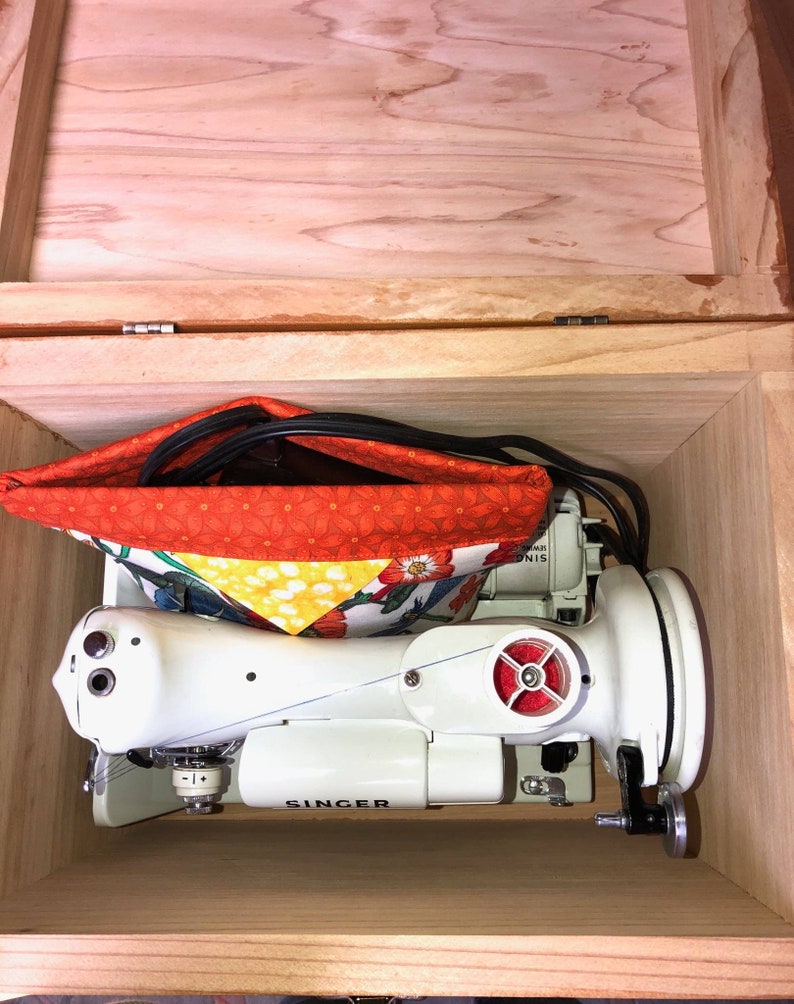 Singer featherweight cedar carrying case Etsy
