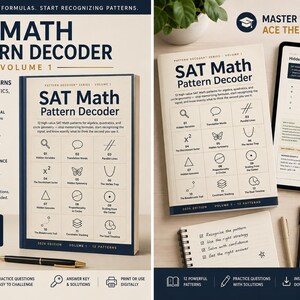 SAT matematikmönsteravkodare | 12 matematikmönster | Digital studieguide för algebra, andragradsräkning och geometri bild 2