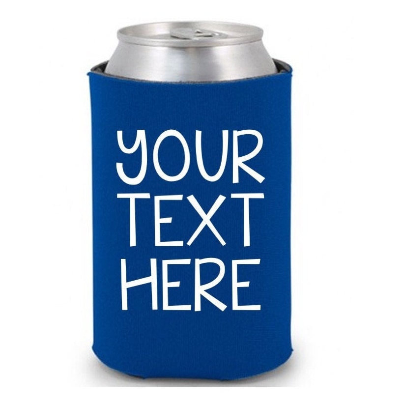 Personalized Can Koozie/Custom Beer Holder/Koozie Etsy