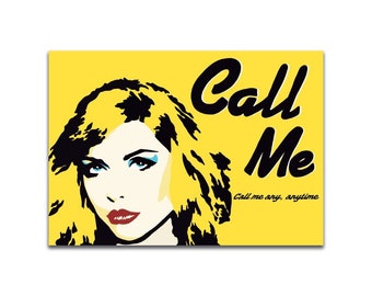 Blondie Call Me Etsy