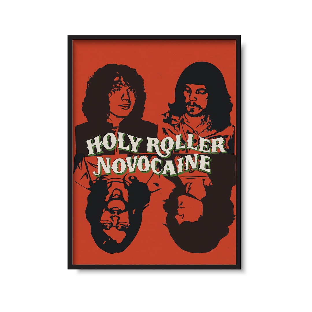 Holy Roller Novocaine Inspired KOL Inspired Illustration Music Print ...