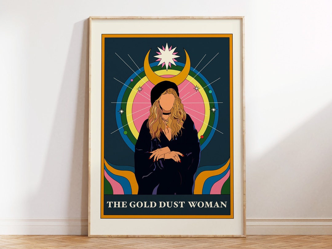 Gold Dust Woman Lyrics Print Music Print A5 A4 A3 -  Israel