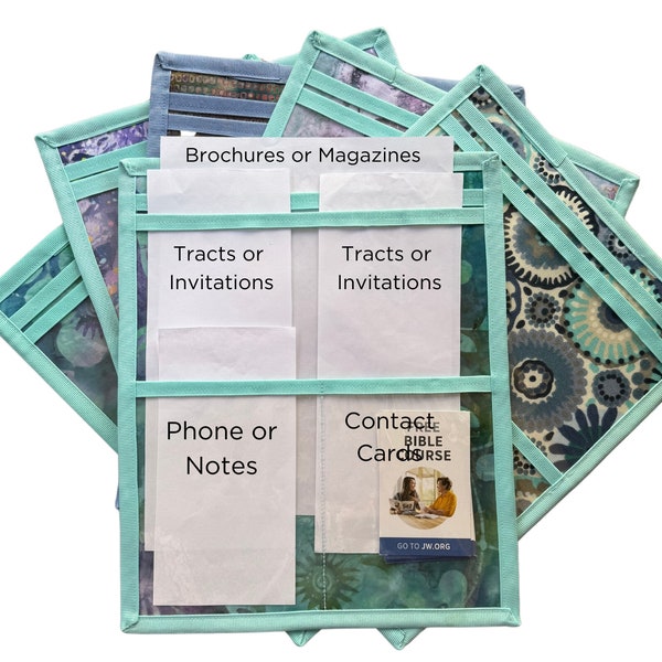 Jw Ministry Pamphlet Holder Etsy