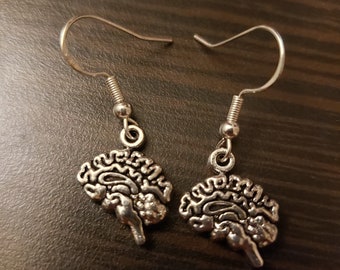 Brain Earrings