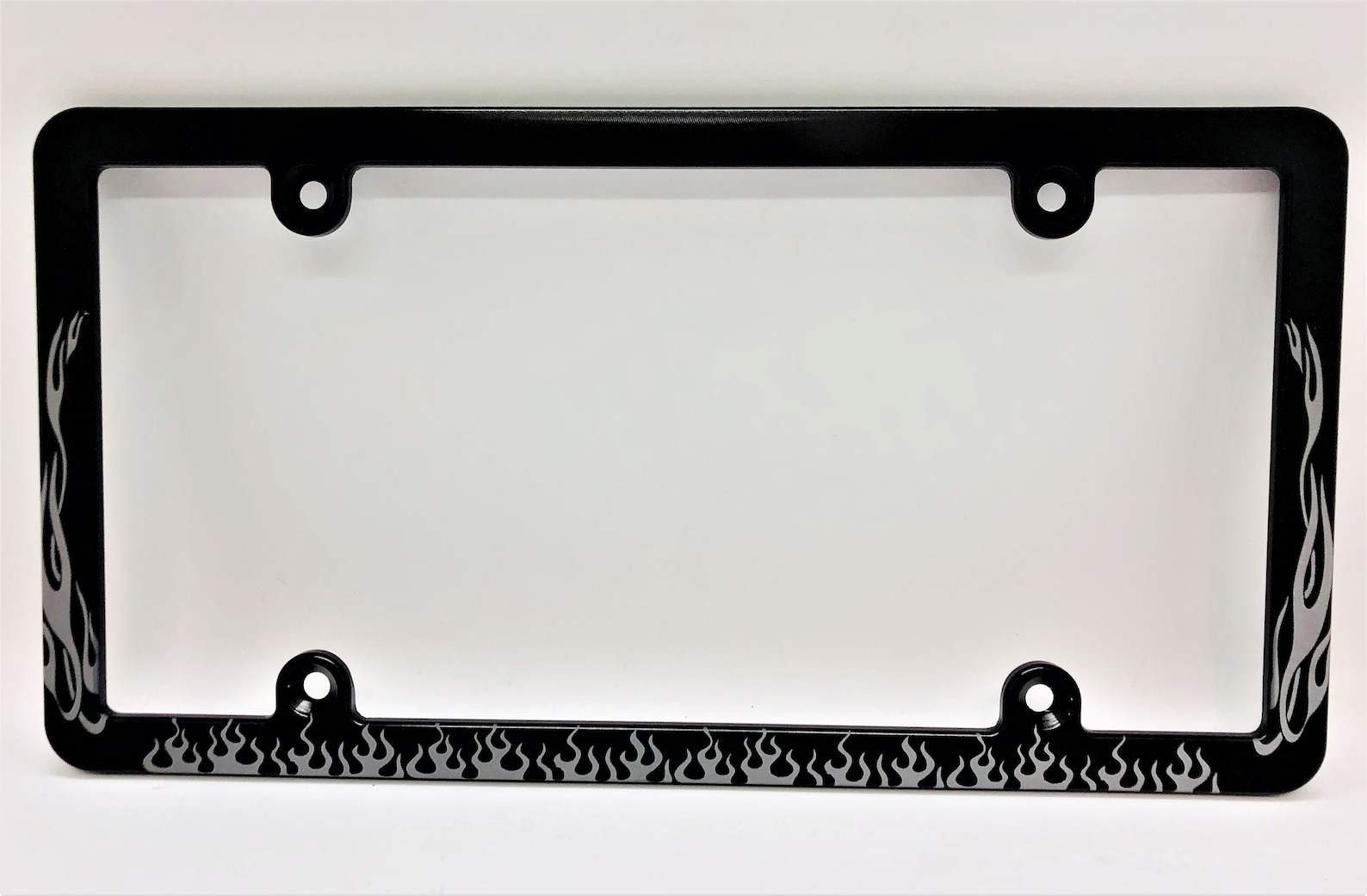 Aluminum Flame License Plate Frame FREE SHIPPING BSL Etsy