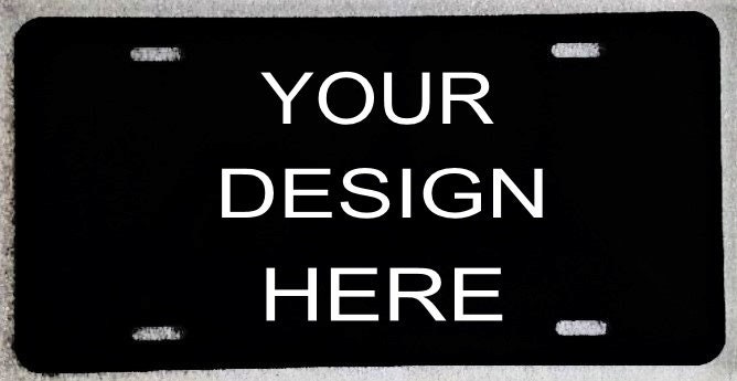 Custom/personalized Front License Plate FREE SHIPPING - Etsy