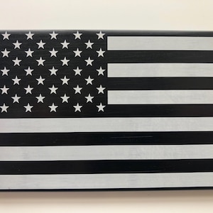 Aluminum American Flag Trailer Hitch Cover. 3x5