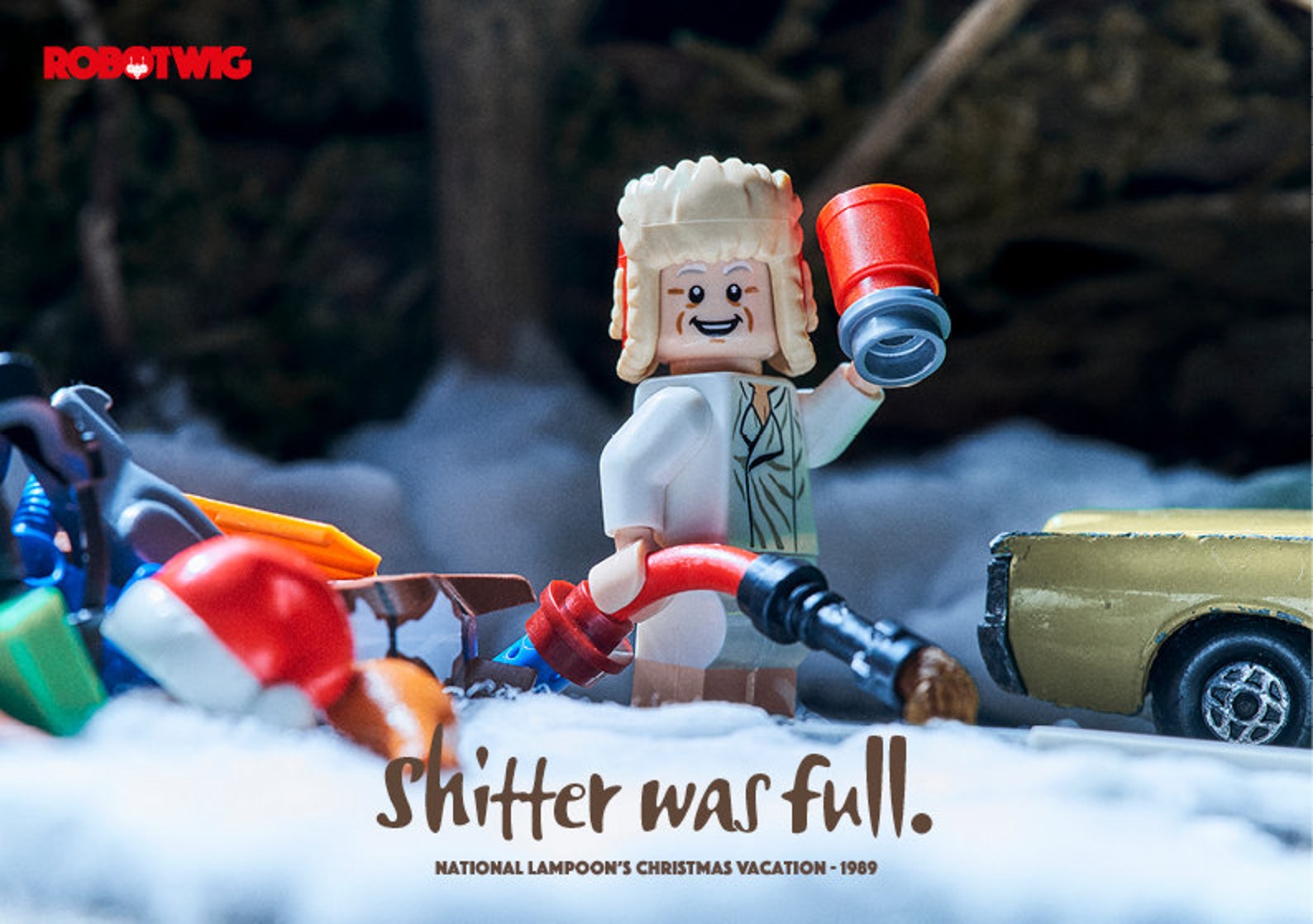 National Lampoons Christmas Vacation Movie Parody Toy Art  Etsy