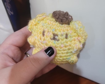Pudding purin de peluche de ganchillo (¡purin de fiesta!)