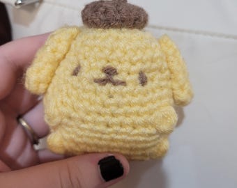 Pudding purin de ganchillo de peluche