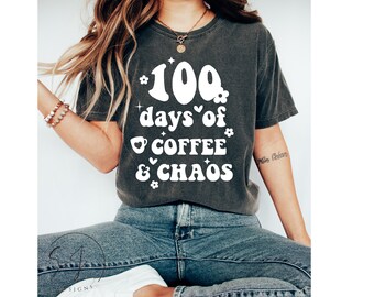100th Day of School svg, 100 Days of School, 100 Days of School Shirt, 100 Days of School png, 100 Days Brighter, School svg, Teacher svg