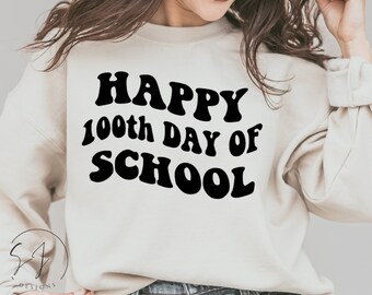 100th Day of School svg, 100 Days of School, 100 Days of School Shirt, 100 Days of School png, 100 Days Brighter, School svg, Teacher svg