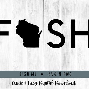 Pesca in formato svg, Pescatore in formato svg, Pesce in formato svg, Wisconsin, Amo da pesca in formato svg, Cricut in formato svg, Fishing Lure in formato svg, Camicia da pesca, Wisconsin in formato svg, Wisconsin Camicia