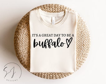 Buffalo SVG, Team Sport Shirts, Gameday svg, Team Spirit svg, Buffalo Mascot SVG, School Spirit svg, Football Mom svg, Buffalo png