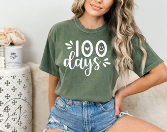 100th Day of School svg, 100 Days of School, 100 Days of School Shirt, 100 Days of School png, 100 Days Brighter, School svg, Teacher svg