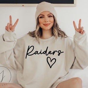 Raiders svg, Team Sport Shirts, Gameday svg, Raiders Cheer svg, Team Spirit svg, Teacher svg, School Spirit svg, Football Mom svg