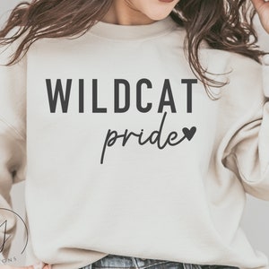 Wildcat SVG, Team Sport Shirts, Gameday Svg, Wildcat Pride svg, Wildcat Basketball svg, School Spirit svg, Football Mom svg, Wildcats