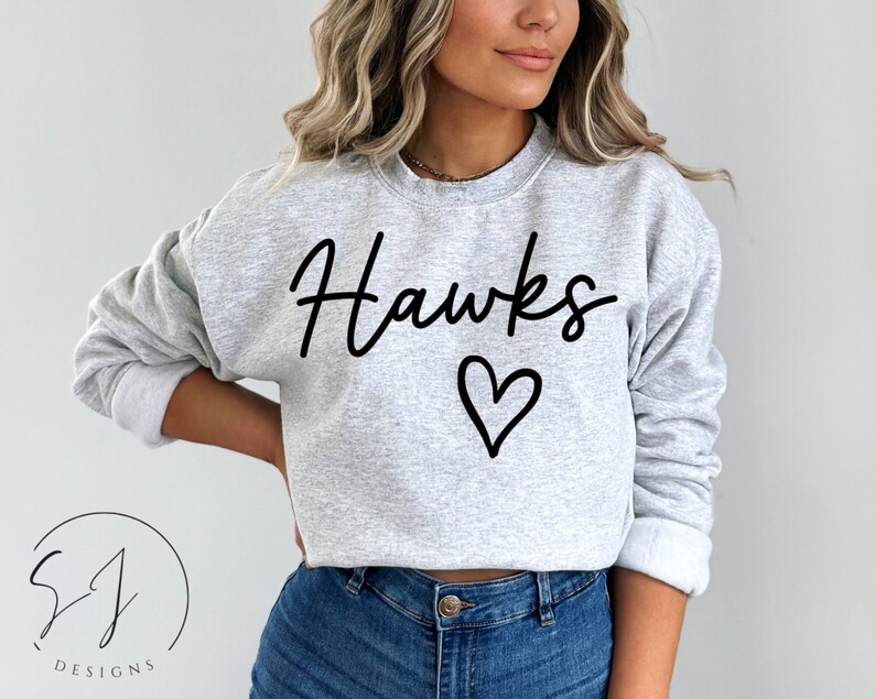 Hawks instant download file. You will receive a SVG & PNG file with transparent background. The file will be available to download once payment is confirmed.