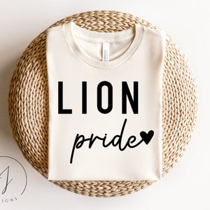 School spirit svg, Lions svg, Basketball mom svg, Football mom svg, School spirit shirts, Game day svg, Lions png, School Mascot svg