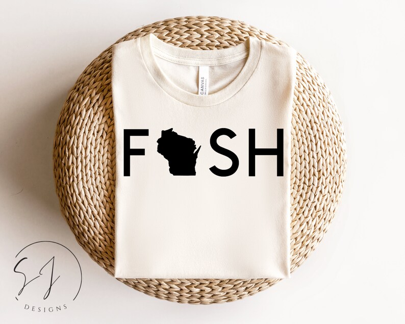 Fishing Svg, Fisherman Svg, Fish Svg, Wisconsin, Fish Hook Svg, Cricut