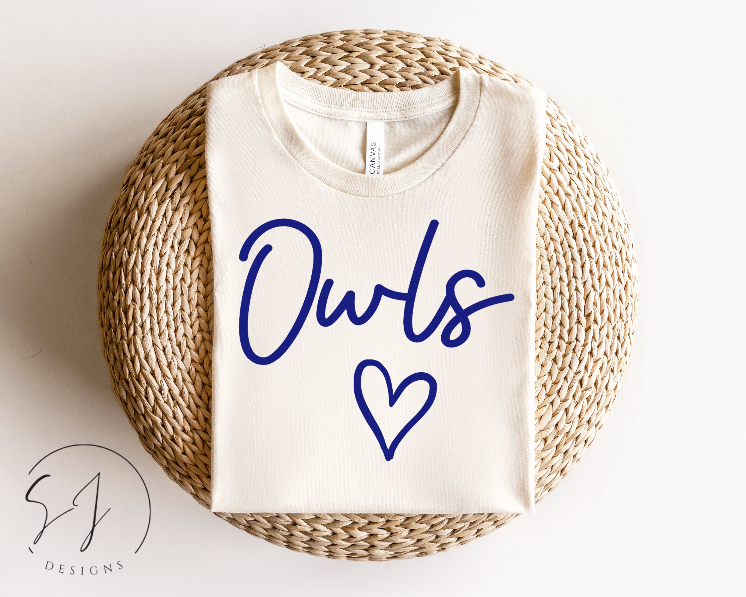 Owl SVG, Owl svg File, Team Sport Shirts, Gameday Svg, Team Spirit svg, School Spirit svg, Owls Chee