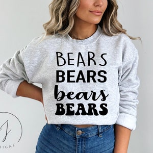 Bears SVG, Team Sport Shirts, Gameday Svg, Bears Cheer svg, Team Spirit svg, Teacher svg, School Spirit svg, Football Mom svg, Bears png