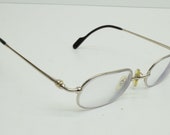 Cartier Orfy Trinity Striped 48 21 135 Oval Platine Plated Sunglasses 0p5571