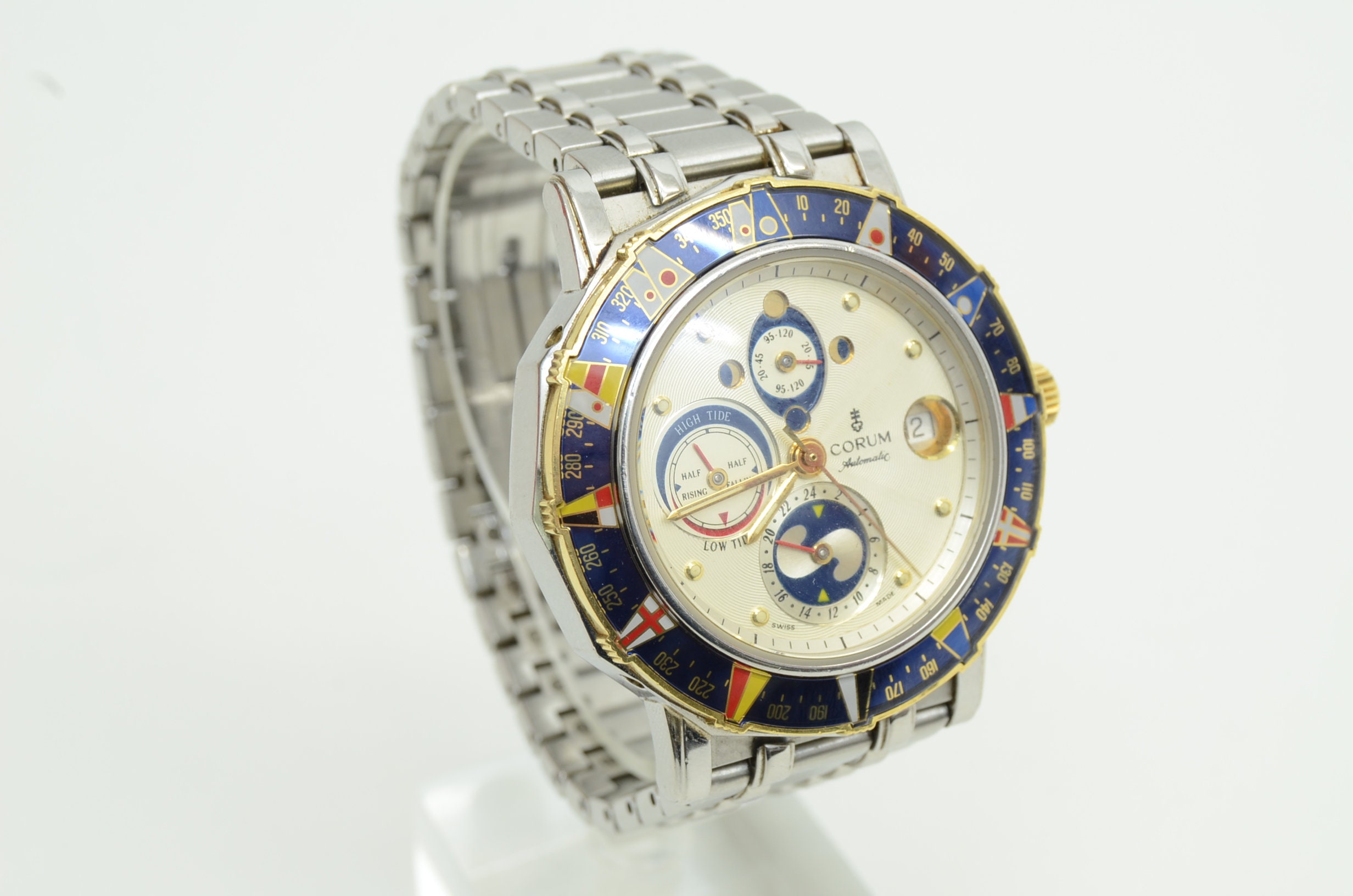 CORUM Admiral's Cup 時計 CORUM Admirals cup Watches 39.610.30 V-50 Navy/Silver