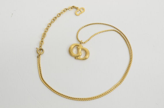 Pre-Owned Christian Dior Necklace CD/Gold (Good) - Walmart.com