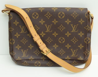 LOUIS VUITTON Monogram Musette Tango Shoulder Bag