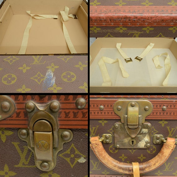 Suitcase Louis Vuitton Alzer 60 cm - Les Puces de Paris Saint-Ouen