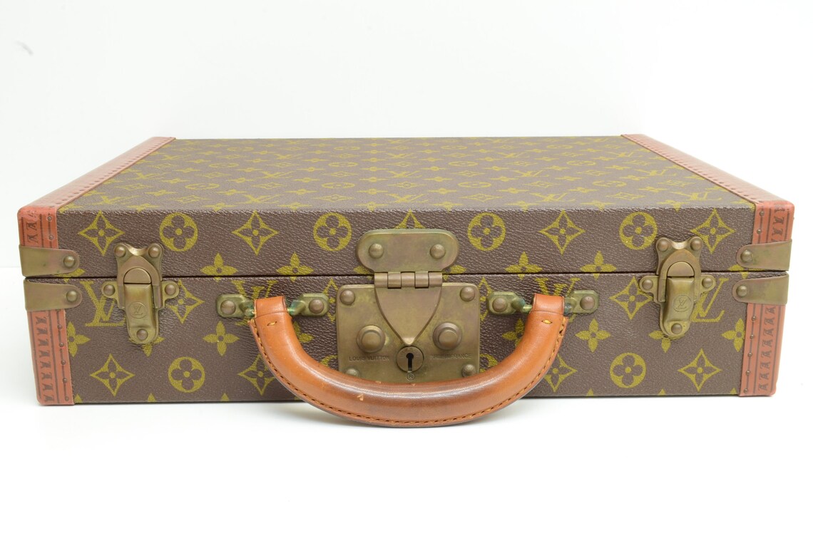 Authentic Louis Vuitton President Briefcase Early Vintage Etsy