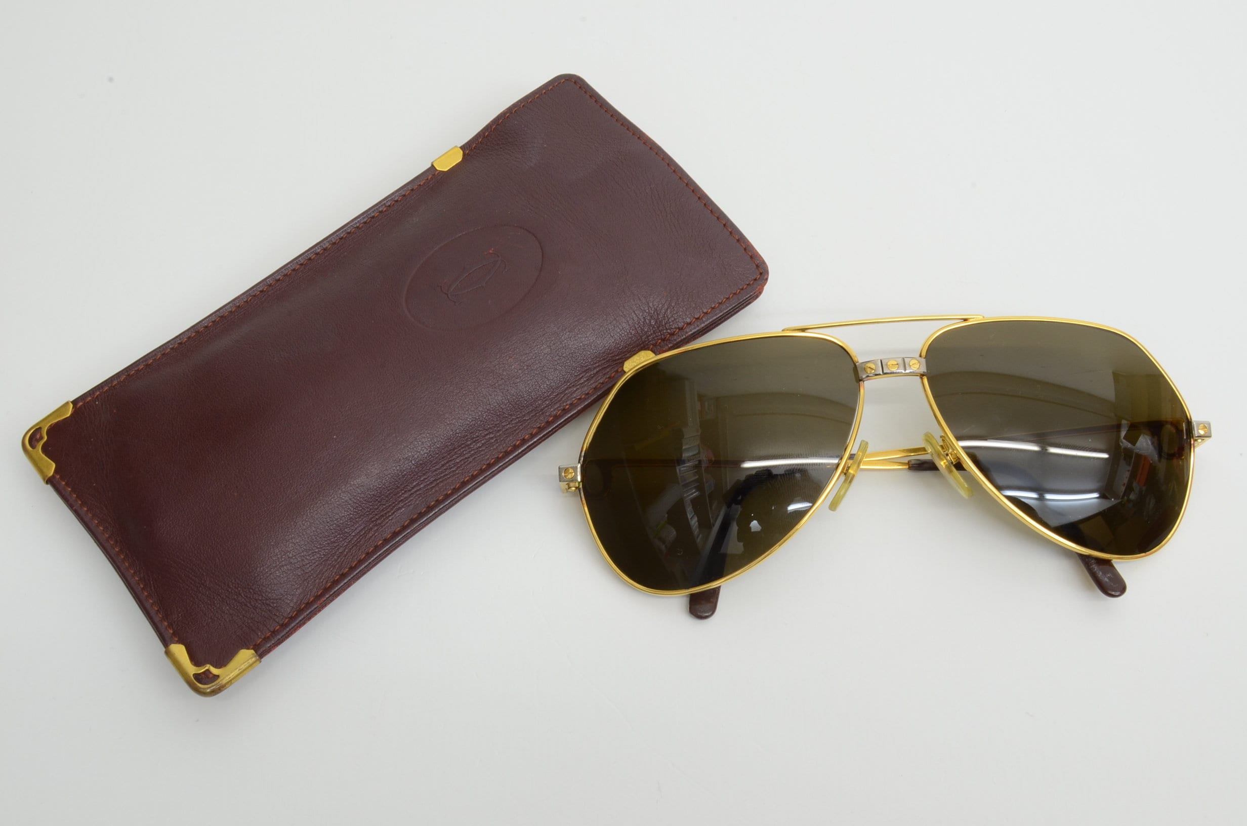 Cartier Shield Gradient Sunglasses - Silver Sunglasses, Accessories -  CRT102246 | The RealReal