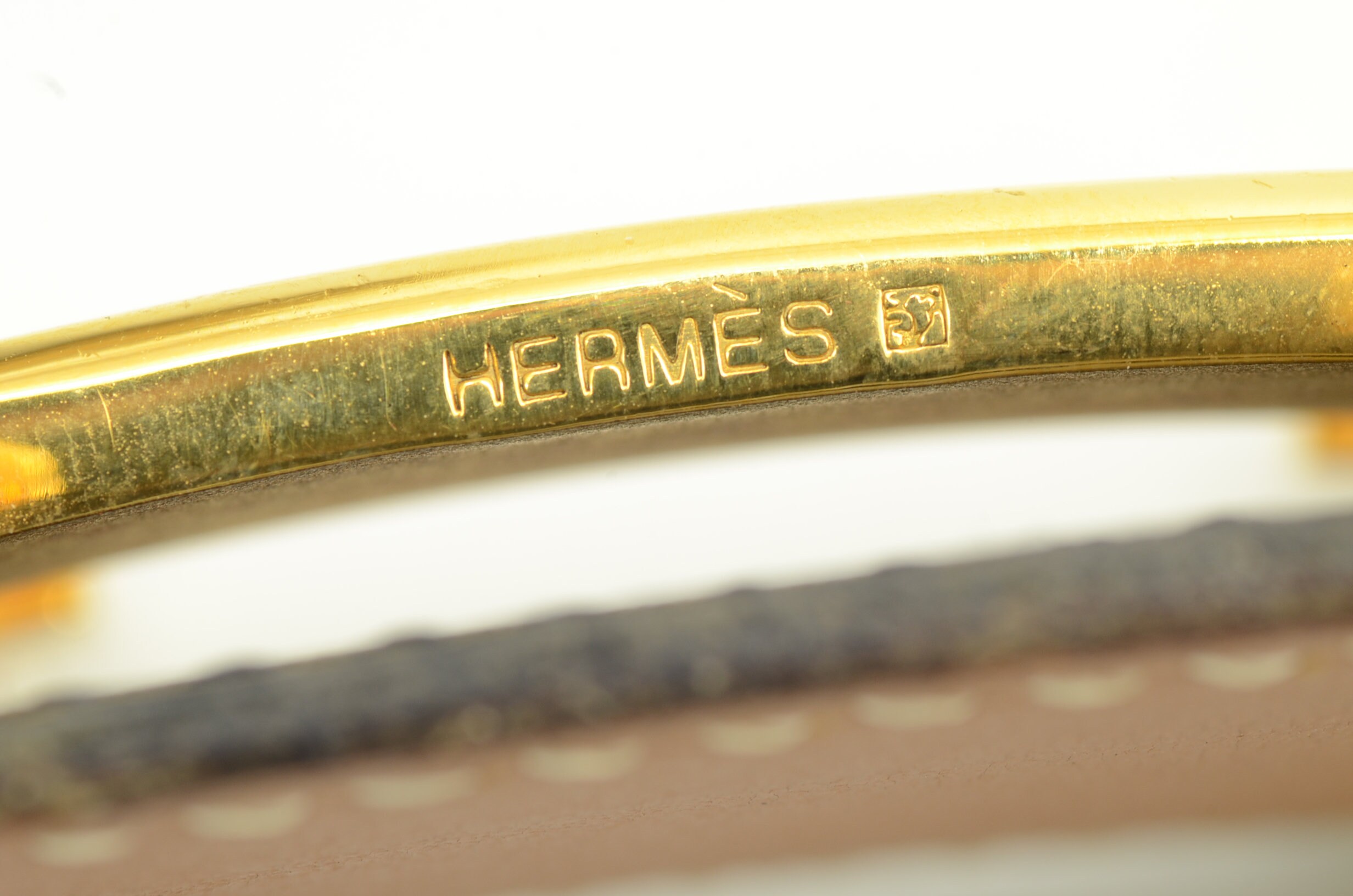 Authentic Hermes Belt Black Leather GP Buckle H Logo 1994 | Etsy
