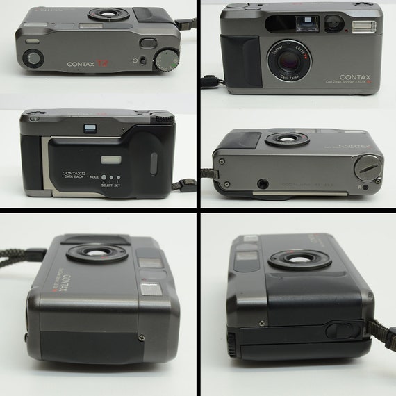 Authentic Contax T2 Camera 38mm Autofocus Carl Zeiss Sonnar - Etsy