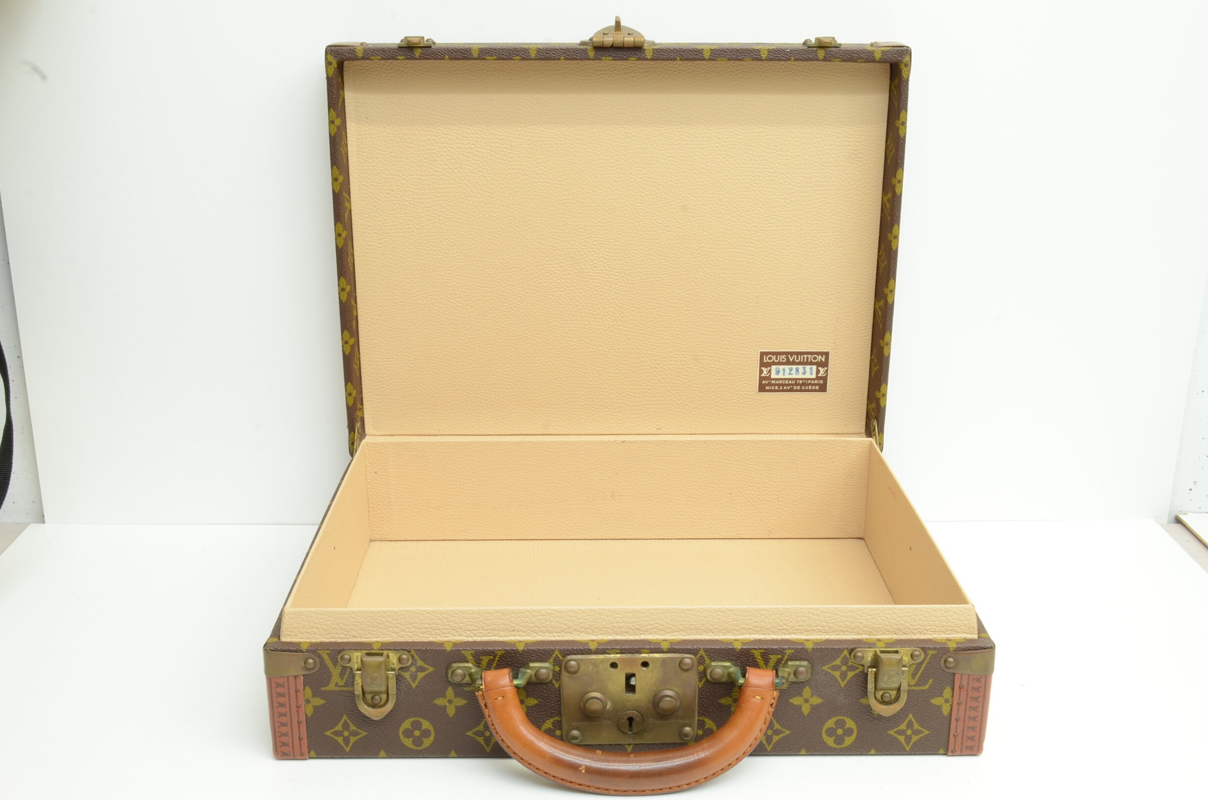 Authentic Louis Vuitton President Briefcase Early Vintage Etsy
