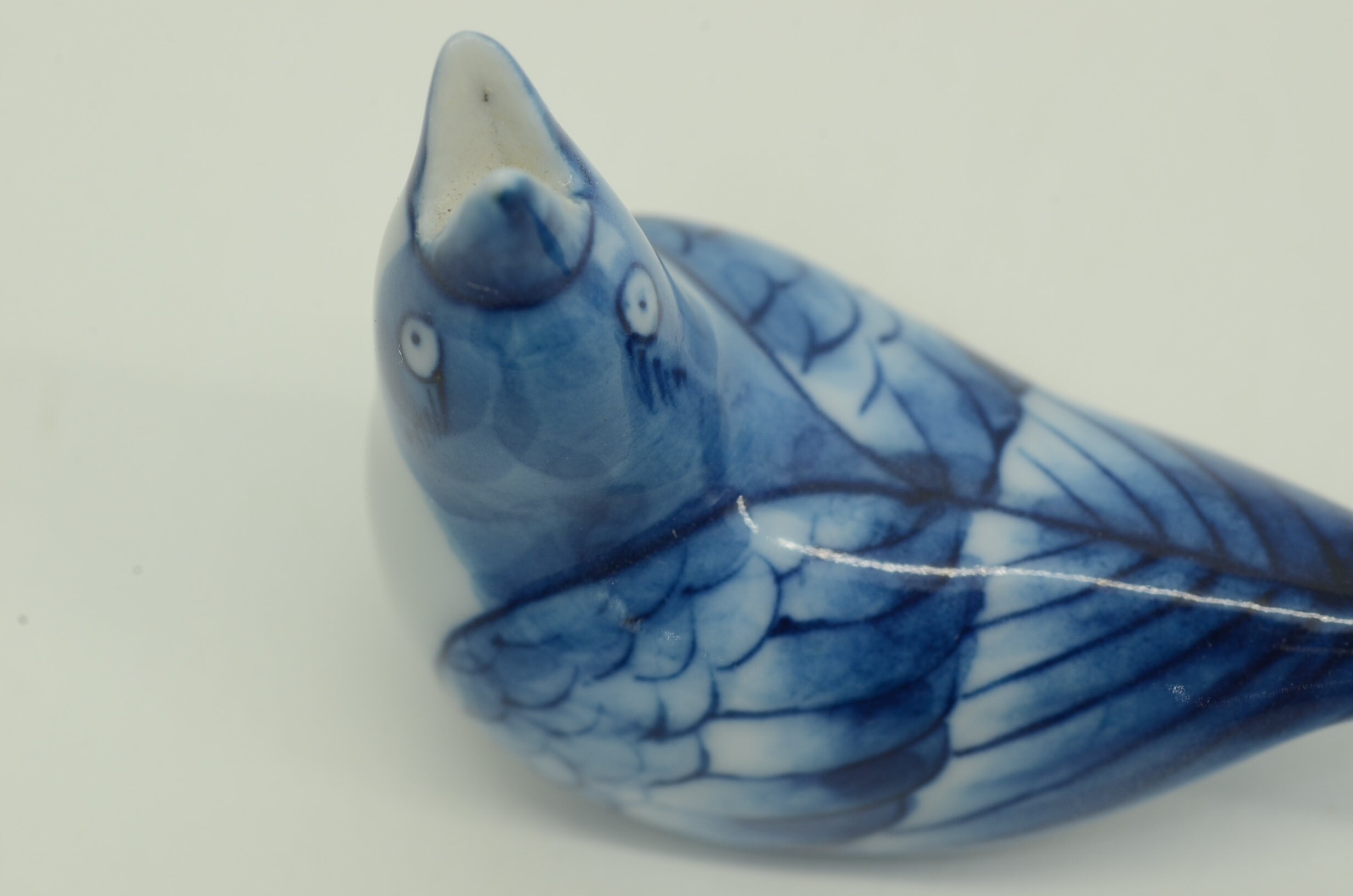 御目出鯛♪自在鉤‼︎ Authentic Japanese Vintage Porcelain Incense Holder Bird