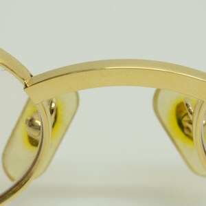 Authentic Cartier Sunglasses Sicier 49 20 135b Bubinga Wood GP Gold Glasses 1p3816 image 5