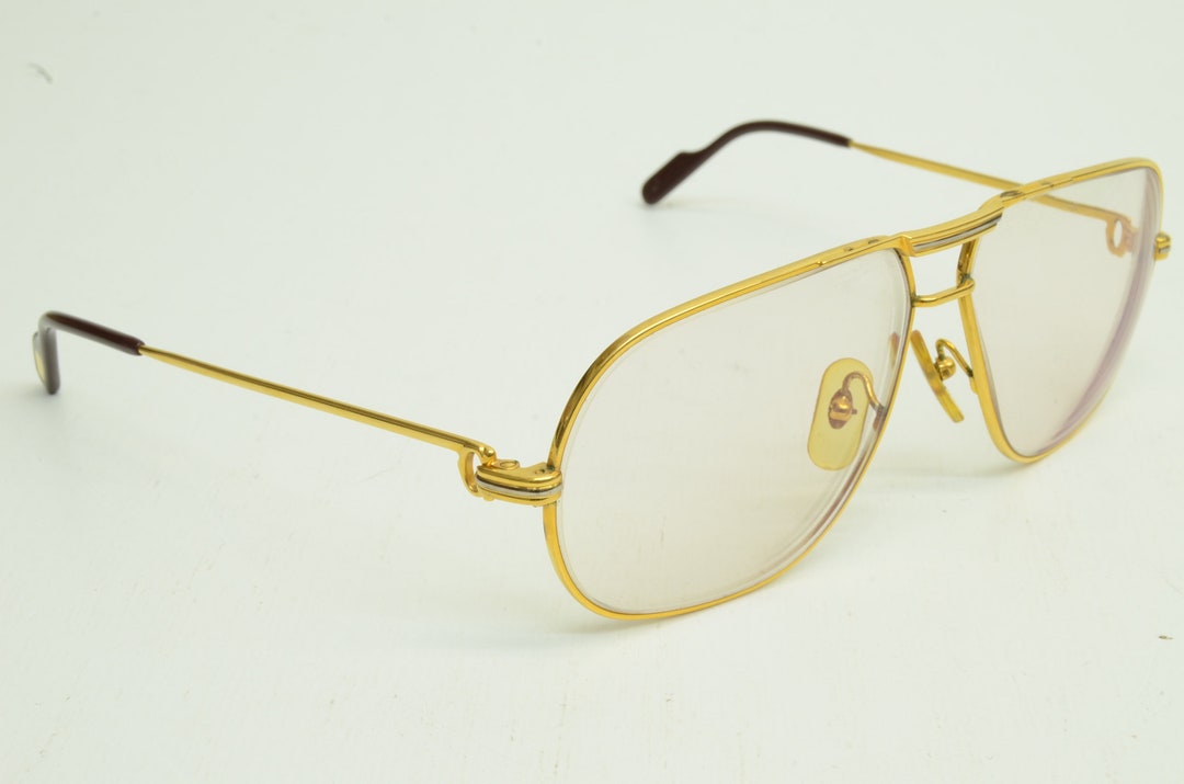 All gold cartier frames hotsell