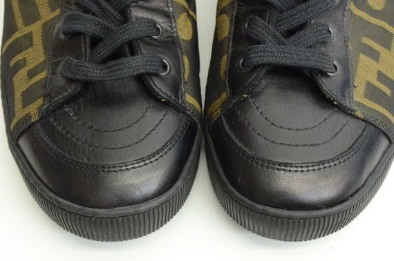 Authentic Fendi Zucca High Top Sneakers Classic S… - image 5