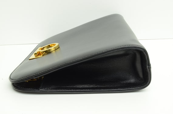 Authentic Salvatore Ferragamo Gancini Logo Purse … - image 6